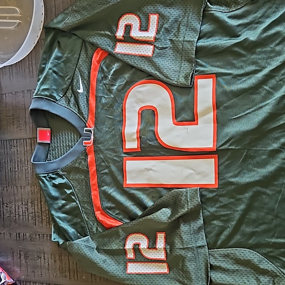 University of Miami football jersey